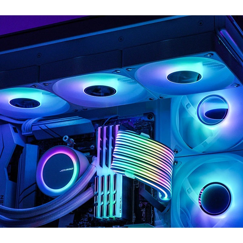 Jonsbo DY-2 ARGB Power Extension Cable GPU 24 Pin (M/B24PIN) (White)