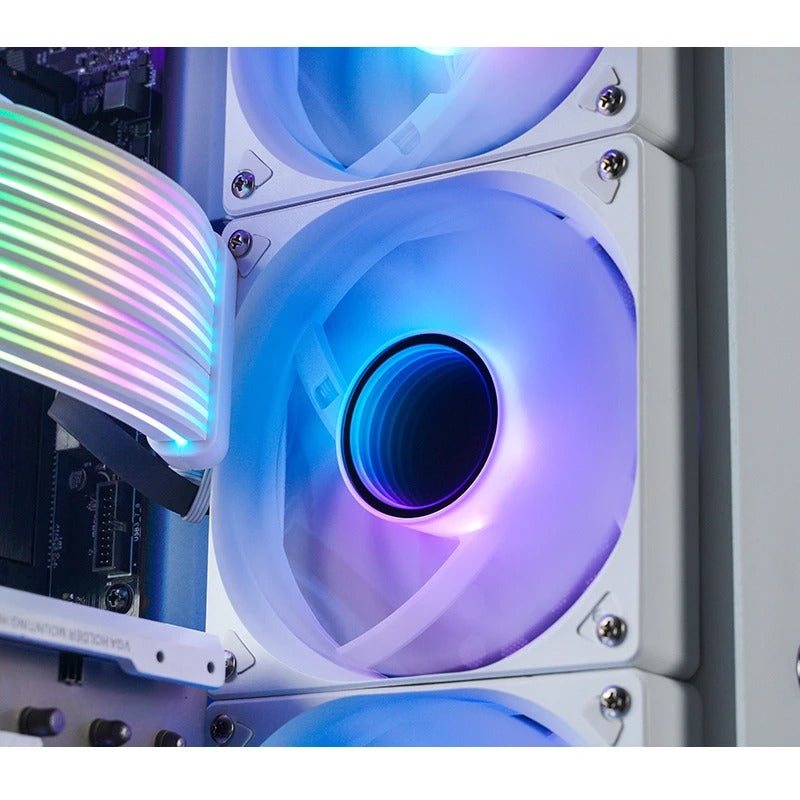 Jonsbo SL-120W ARGB 120MM Silent Series Fan (White)