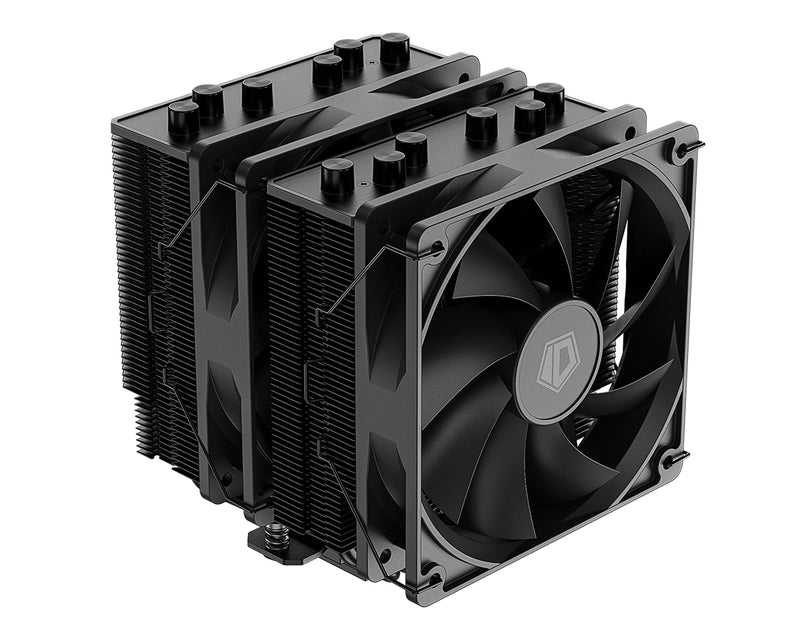 ID-Cooling SE-206-XT Twin Tower CPU Cooler with 2x120mm PWM Fan