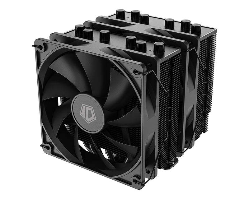 ID-Cooling SE-206-XT Twin Tower CPU Cooler with 2x120mm PWM Fan