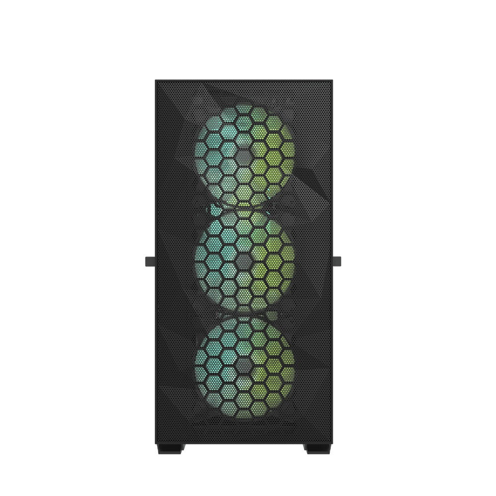 Darkflash DLX21 Mesh EATX PC Case (Black, White)