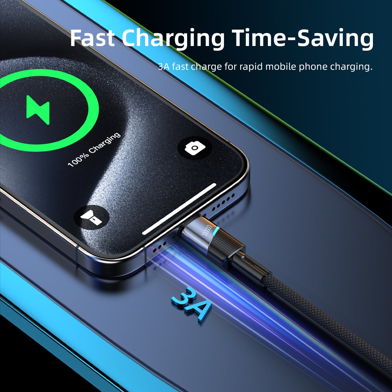 Vyvylabs Superb Series Fast Charging Cable USB to Type-C 3A