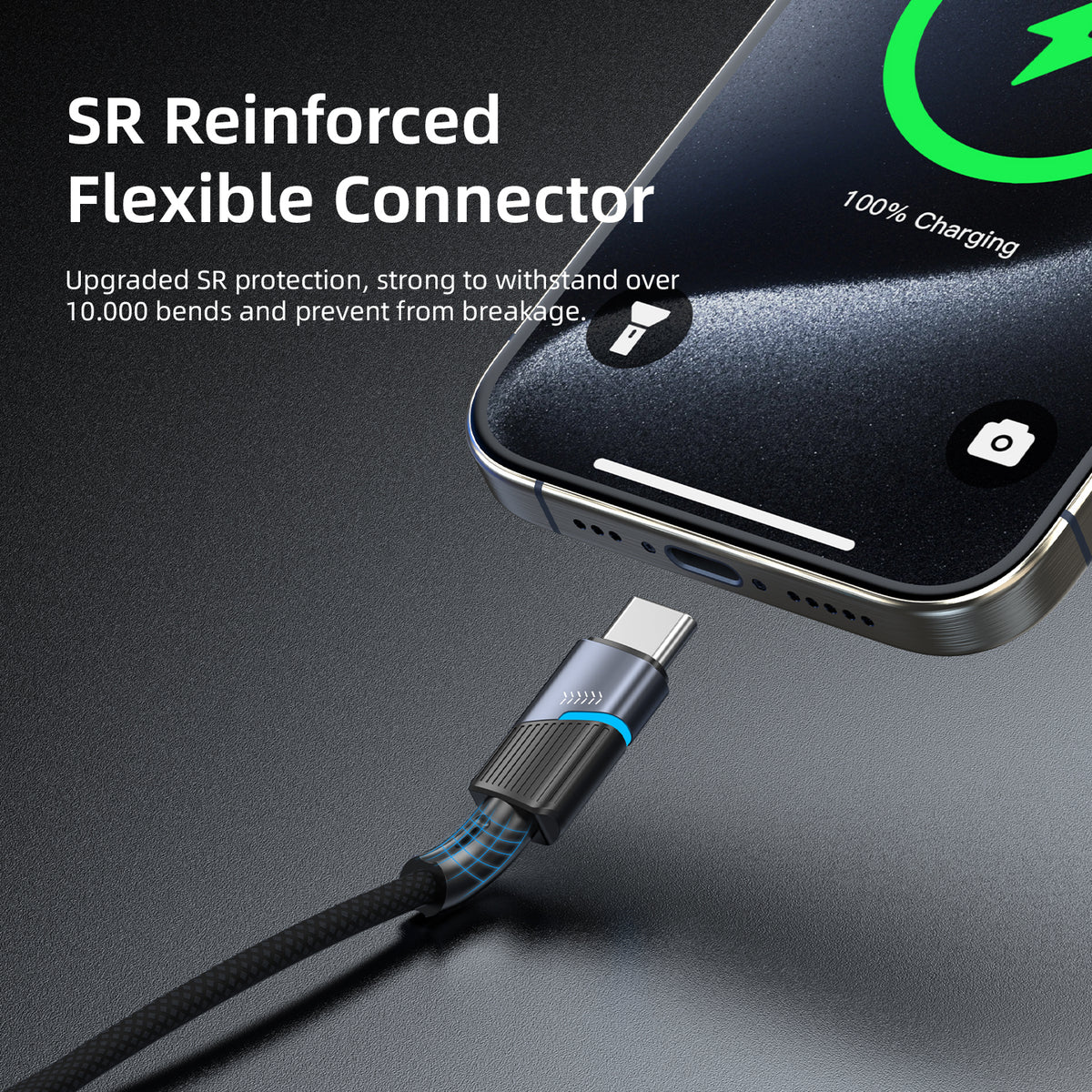 Vyvylabs Superb Series Fast Charging Cable USB to Type-C 3A