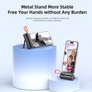 Vyvylabs Q12 Capsule Power Bank 5000mAh Type-C with iP Cable and Stand (Black, White) (VBQ12-BK, VBQ12-WH)
