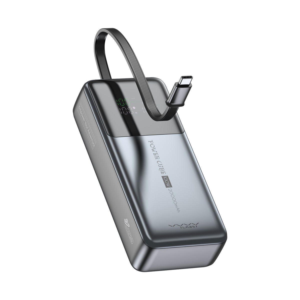 Vyvylabs Power Cube Pro Digital Display Power Bank