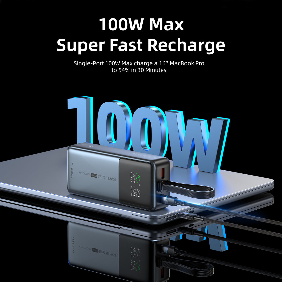 Vyvylabs Power Cube Pro Digital Display Power Bank