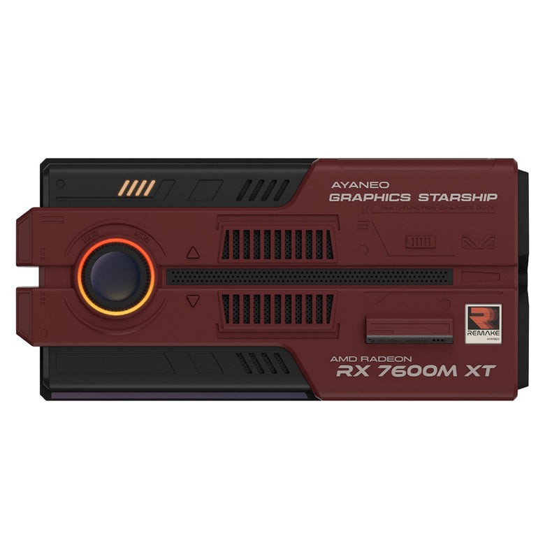 Ayaneo Starship Graphics Dock AMD Radeon RX 7600M XT (Nebula Red)