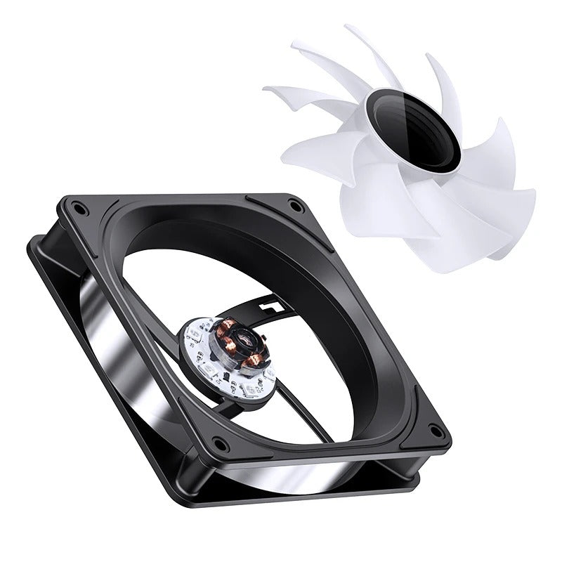 Jonsbo FR-606B 25mm ARGB Infinity Mirror Series Fan (Black)