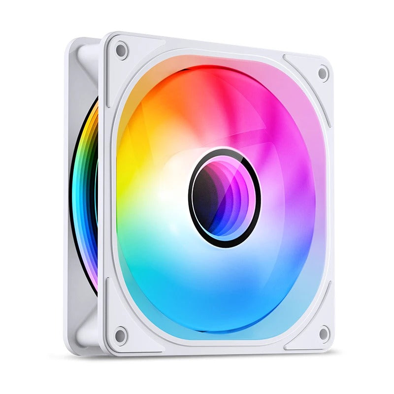 Jonsbo FR-606W 25mm ARGB Infinity Mirror Series Fan (White)
