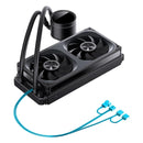 Jonsbo TH-240 ARGB 240MM Water/Liquid CPU Cooler (Black)