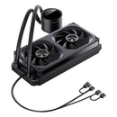 Jonsbo TH-240 ARGB 240MM Water/Liquid CPU Cooler (Black)