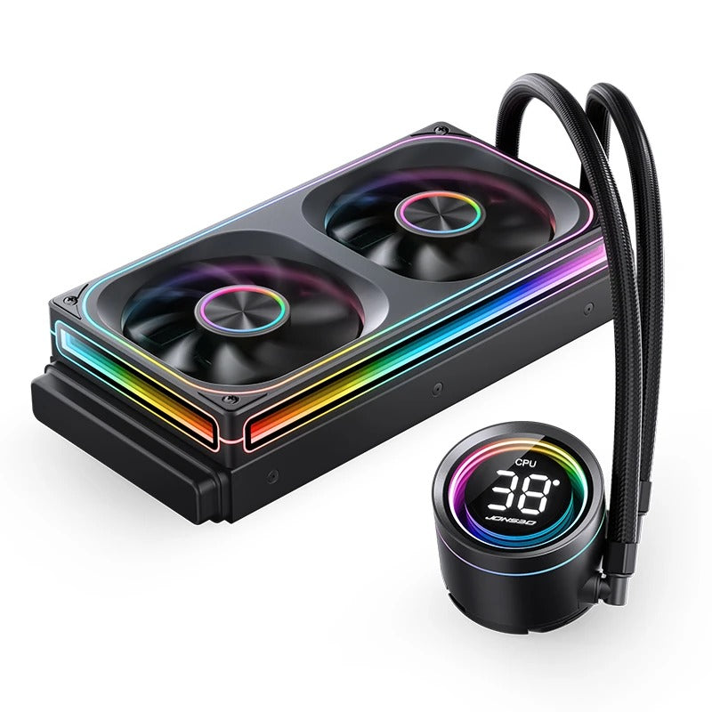 Jonsbo TH-240 ARGB 240MM Water/Liquid CPU Cooler (Black)