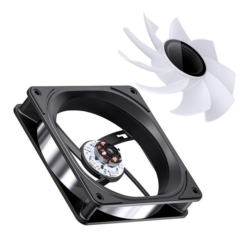Jonsbo FR-606BR 25mm ARGB Infinity Mirror Series Fan (Black)