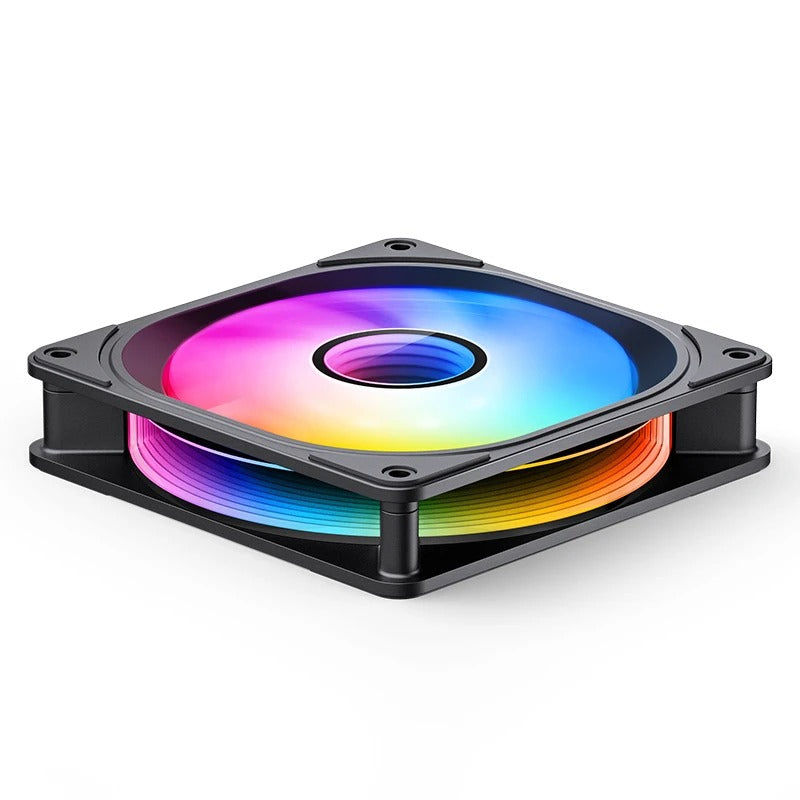 Jonsbo FR-606BR 25mm ARGB Infinity Mirror Series Fan (Black)