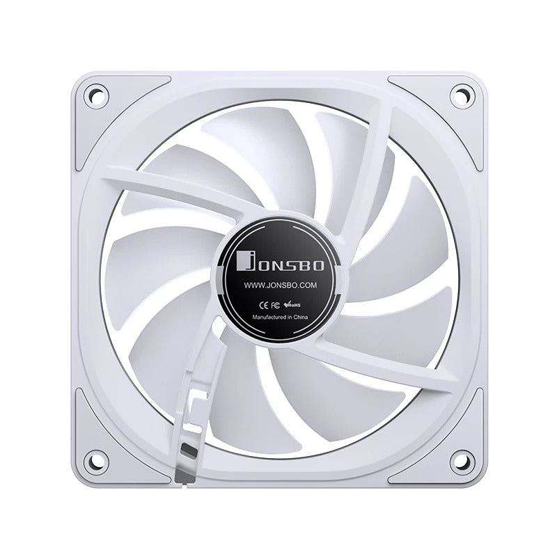 Jonsbo FR-606WR 25mm ARGB Infinity Mirror Series Fan (White)