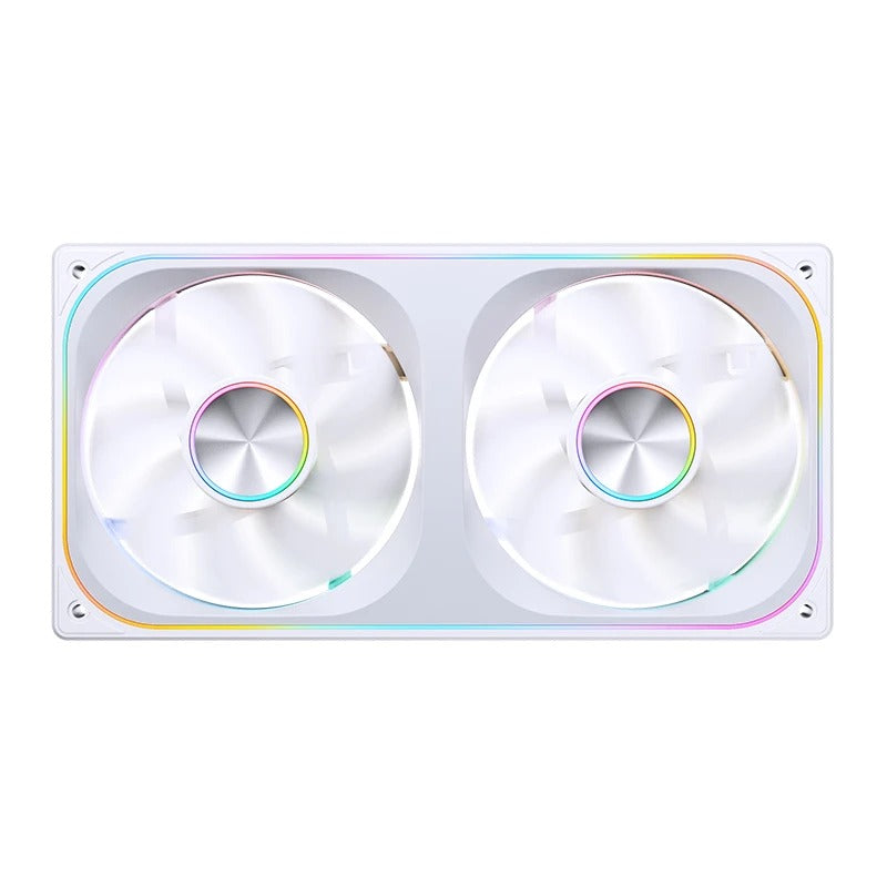 Jonsbo ZA-240WR 240mm ARGB Infinity Mirror Series Fan (White)