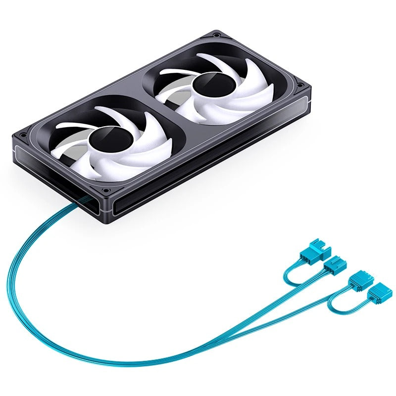 Jonsbo ZB-240B 25MM ARGB Infinity Mirror Series Fan (Black)
