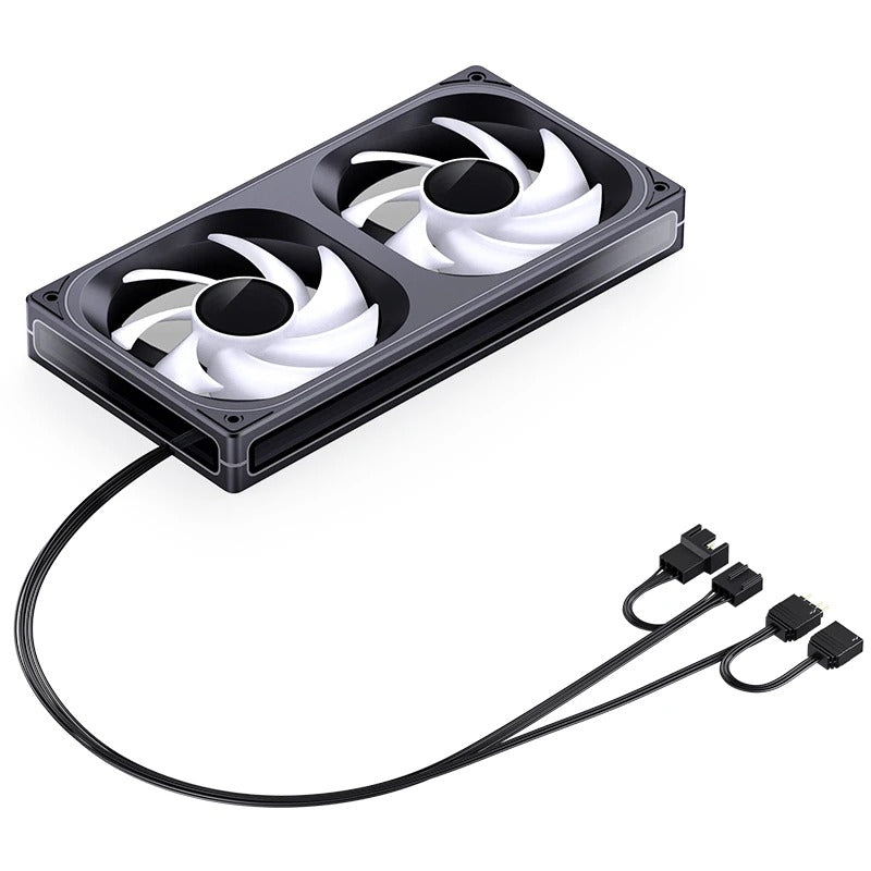 Jonsbo ZB-240B 25MM ARGB Infinity Mirror Series Fan (Black)