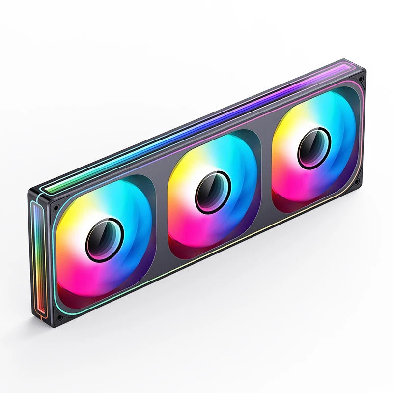 Jonsbo ZB-360B 28MM ARGB Infinity Mirror Series Fan (Black)