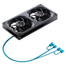 Jonsbo ZA-240B 240mm ARGB Infinity Mirror Series Fan (Black)