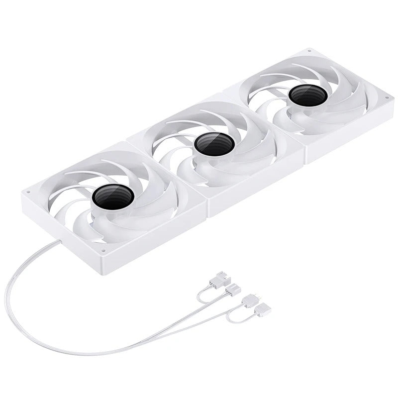 Jonsbo ZW-140W ARGB 3 in 1 Integrated Conjoined Fan (White)