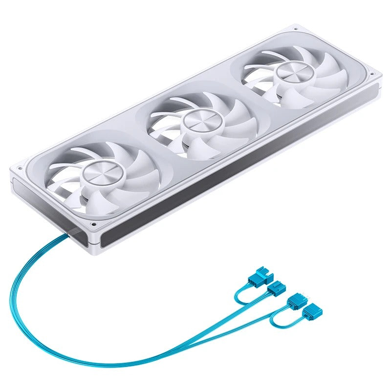 Jonsbo ZA-360W 360mm ARGB Infinity Mirror Series Fan (White)