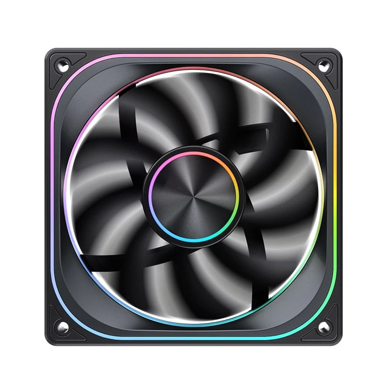 Jonsbo ZA-120BR 120mm ARGB Infinity Mirror Series Fan (Black)