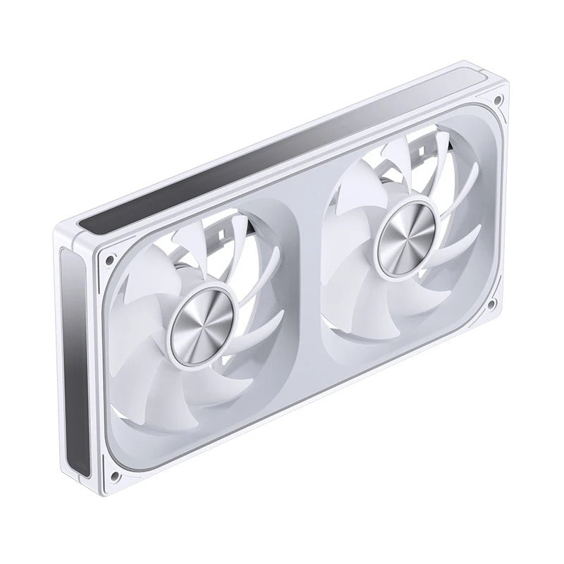 Jonsbo ZA-240WR 240mm ARGB Infinity Mirror Series Fan (White)