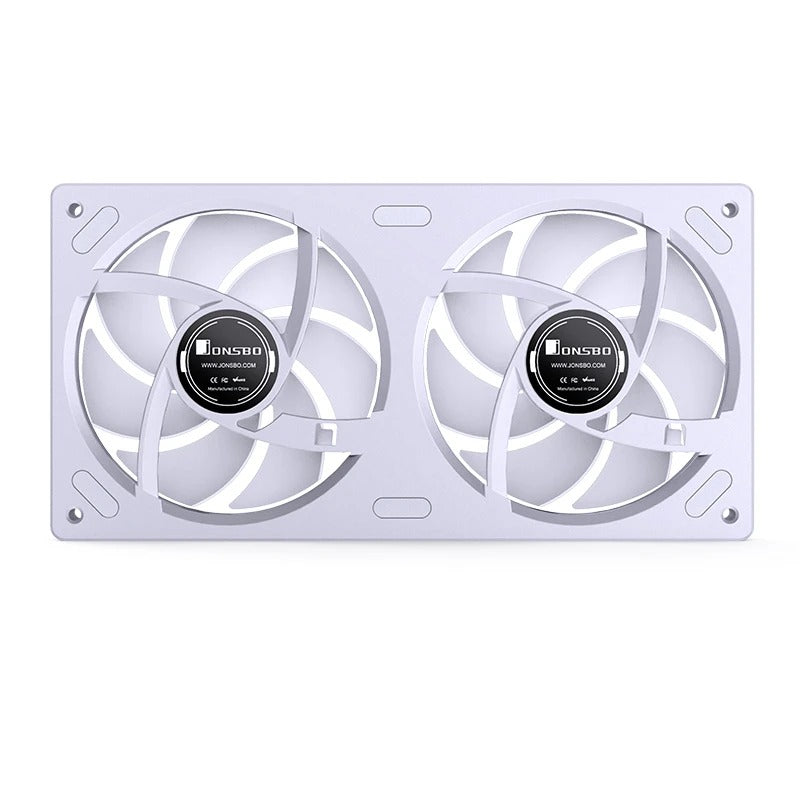 Jonsbo ZB-240W 25MM ARGB Infinity Mirror Series Fan (White)