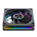 Jonsbo ZA-120BR 120mm ARGB Infinity Mirror Series Fan (Black)