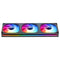 Jonsbo ZB-360B 28MM ARGB Infinity Mirror Series Fan (Black)