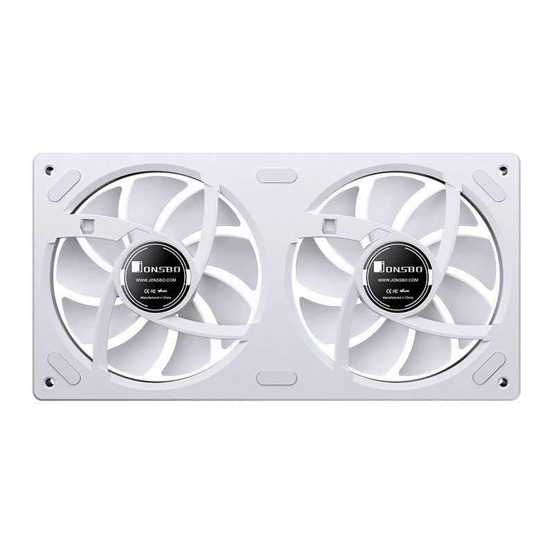 Jonsbo ZA-240WR 240mm ARGB Infinity Mirror Series Fan (White)