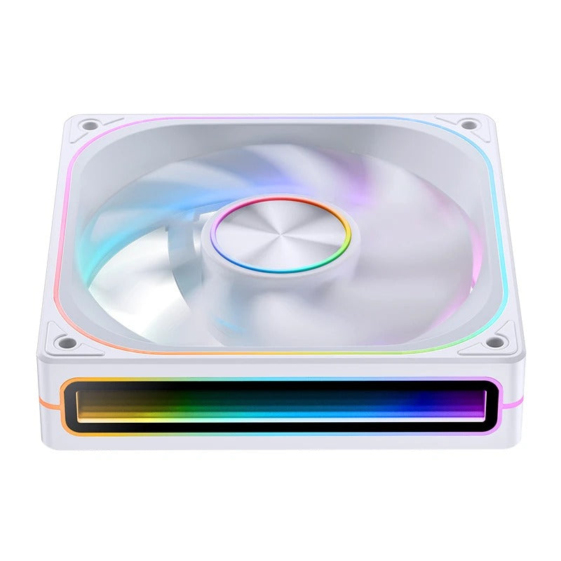 Jonsbo ZA-120WR 120mm ARGB Infinity Mirror Series Fan (White)