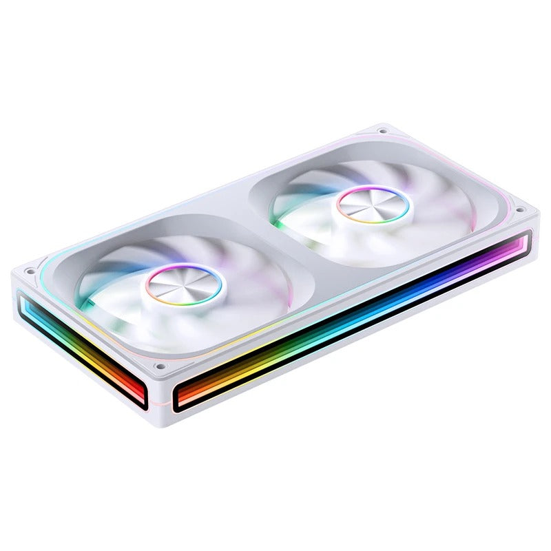 Jonsbo ZA-240WR 240mm ARGB Infinity Mirror Series Fan (White)