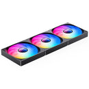 Jonsbo ZW-140B ARGB 3 in 1 Integrated Conjoined Fan (Black)