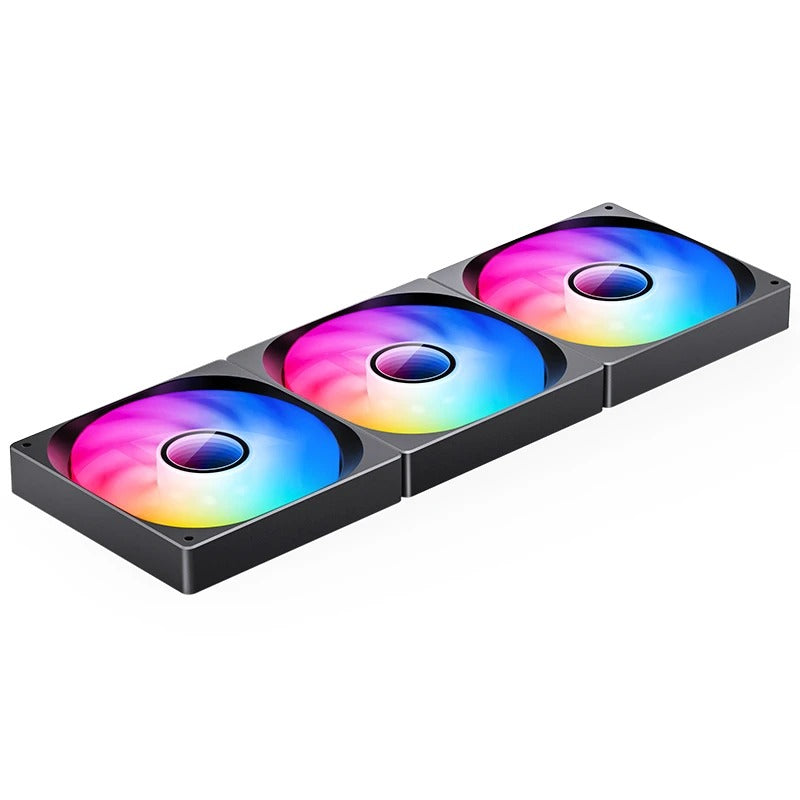 Jonsbo ZW-140B ARGB 3 in 1 Integrated Conjoined Fan (Black)