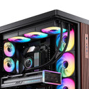 Jonsbo ZW-140W ARGB 3 in 1 Integrated Conjoined Fan (White)