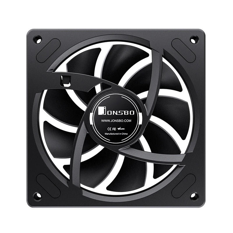 Jonsbo ZA-120B 120mm ARGB Infinity Mirror Series Fan (Black)