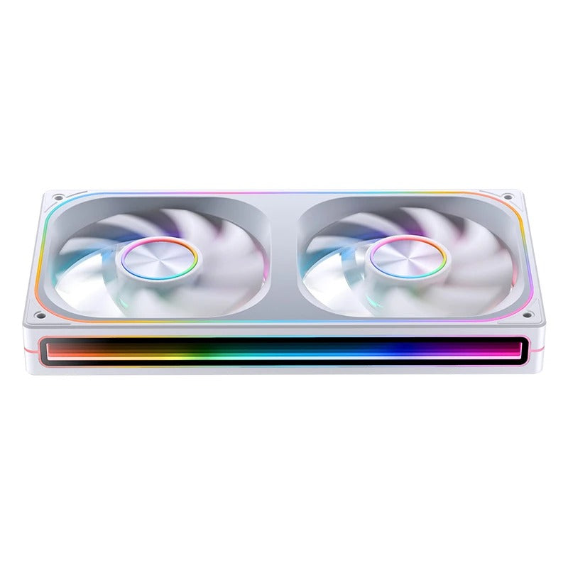 Jonsbo ZA-240WR 240mm ARGB Infinity Mirror Series Fan (White)