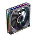 Jonsbo ZA-120B 120mm ARGB Infinity Mirror Series Fan (Black)