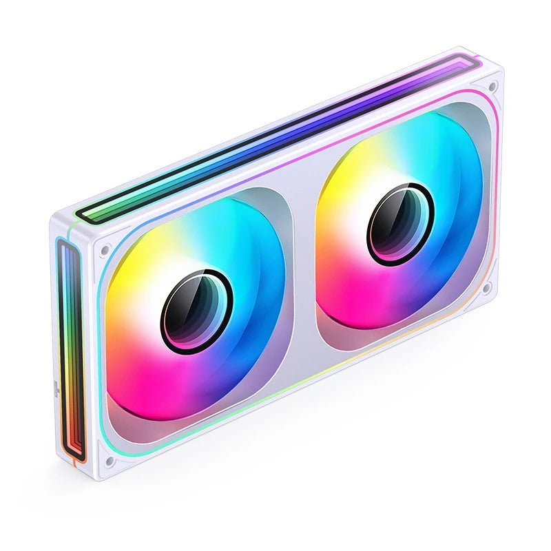 Jonsbo ZB-240W 25MM ARGB Infinity Mirror Series Fan (White)