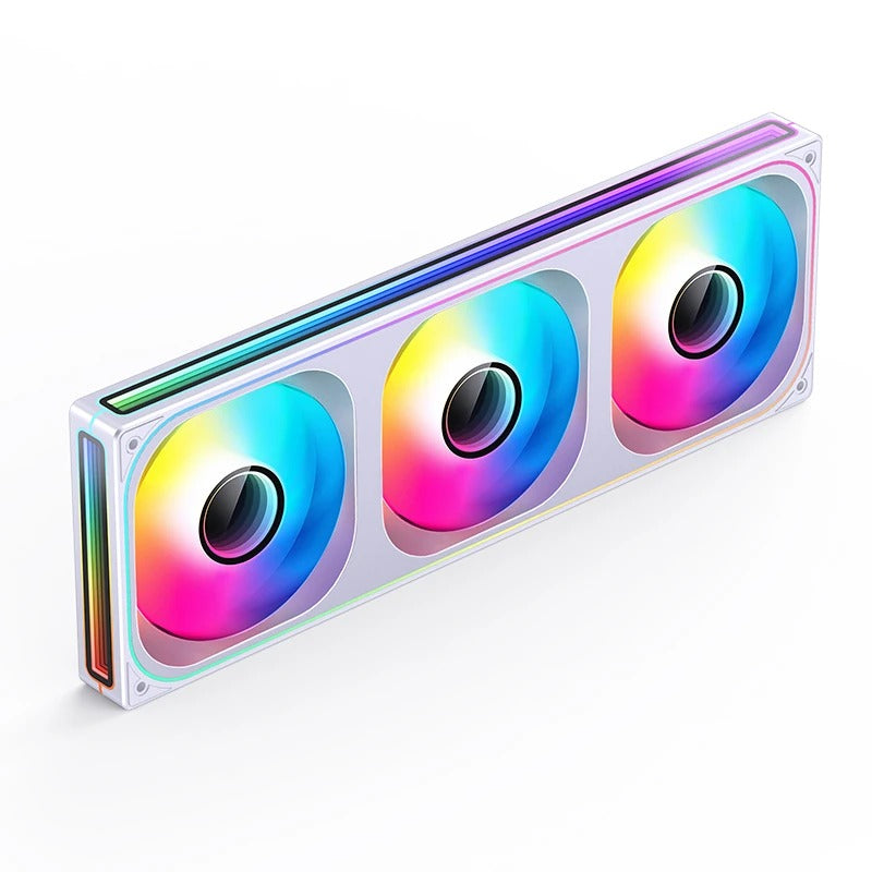 Jonsbo ZB-360W 25MM ARGB Infinity Mirror Series Fan (White)