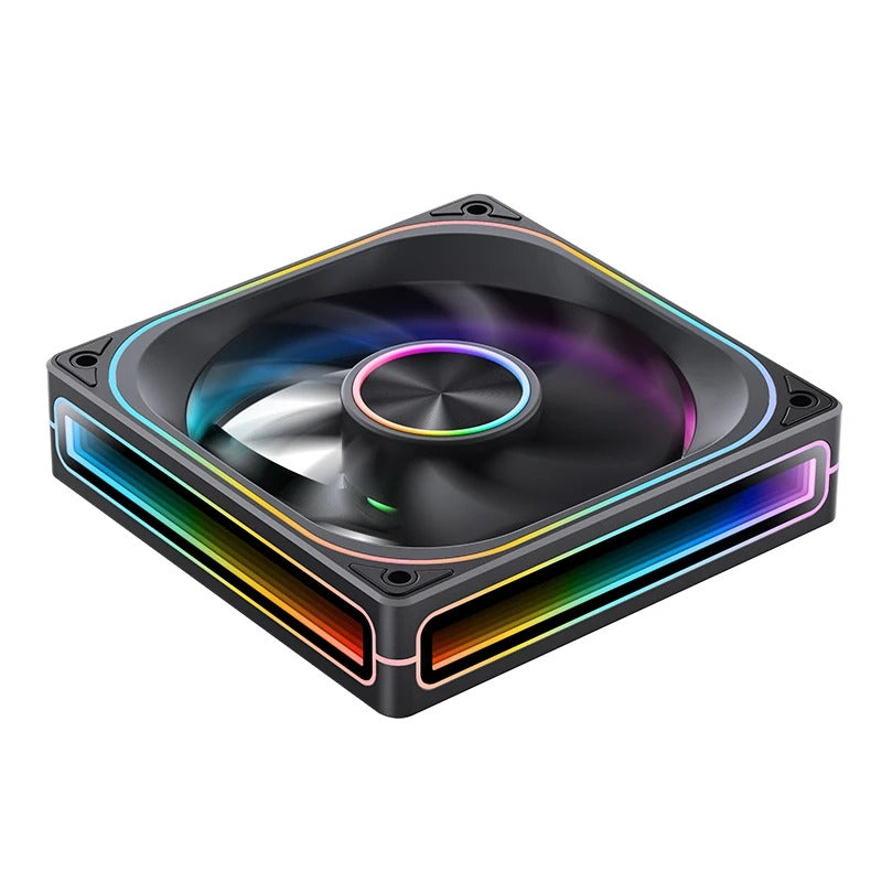 Jonsbo ZA-120BR 120mm ARGB Infinity Mirror Series Fan (Black)