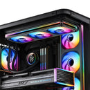 Jonsbo ZB-360BR 360mm ARGB Infinity Mirror Series Fan (Black)