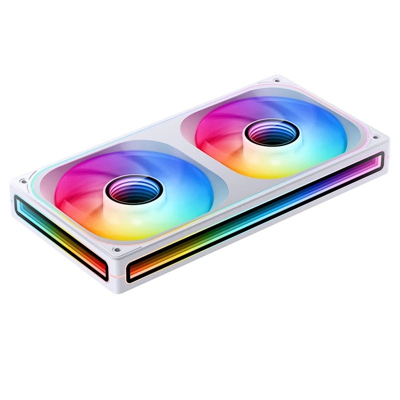 Jonsbo ZB-240W 25MM ARGB Infinity Mirror Series Fan (White)