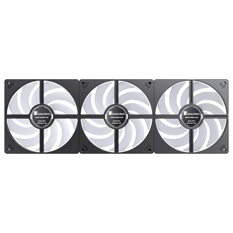 Jonsbo ZW-140B ARGB 3 in 1 Integrated Conjoined Fan (Black)