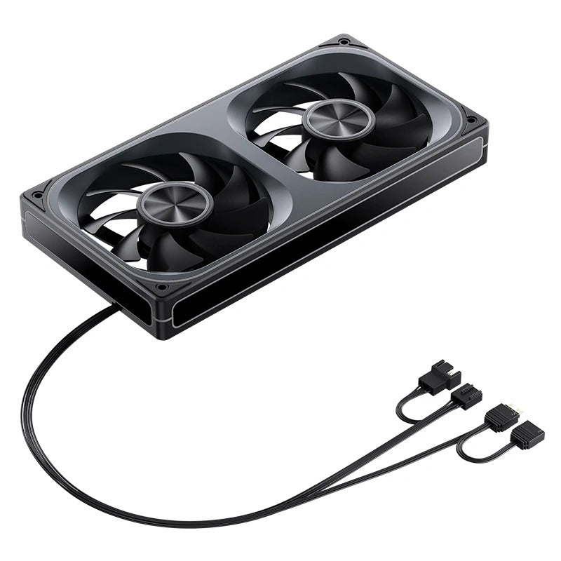 Jonsbo ZA-240BR 240mm ARGB Infinity Mirror Series Fan (Black)