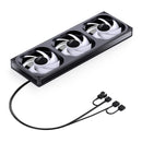 Jonsbo ZB-360BR 360mm ARGB Infinity Mirror Series Fan (Black)