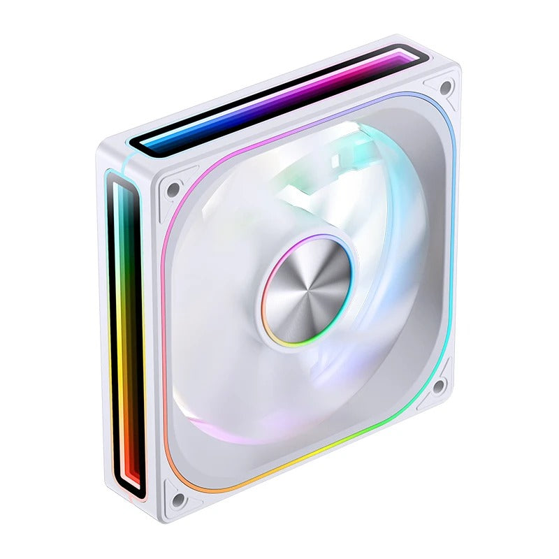 Jonsbo ZA-120WR 120mm ARGB Infinity Mirror Series Fan (White)