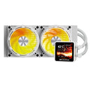 DarkFlash Explore DE240 AIO 240mm Liquid CPU Cooler (Black, White)